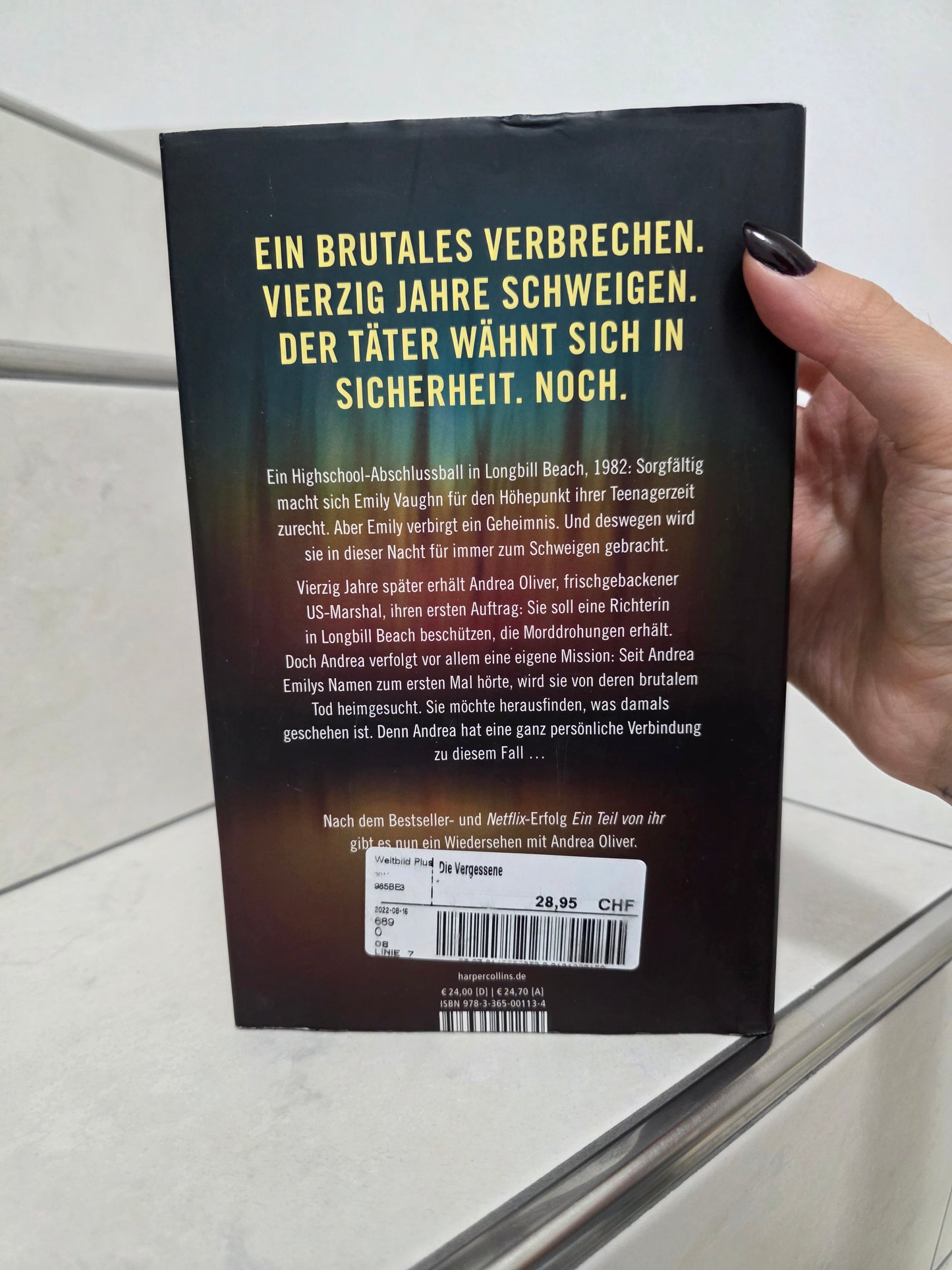 Die Vergessene von Karin Slaughter