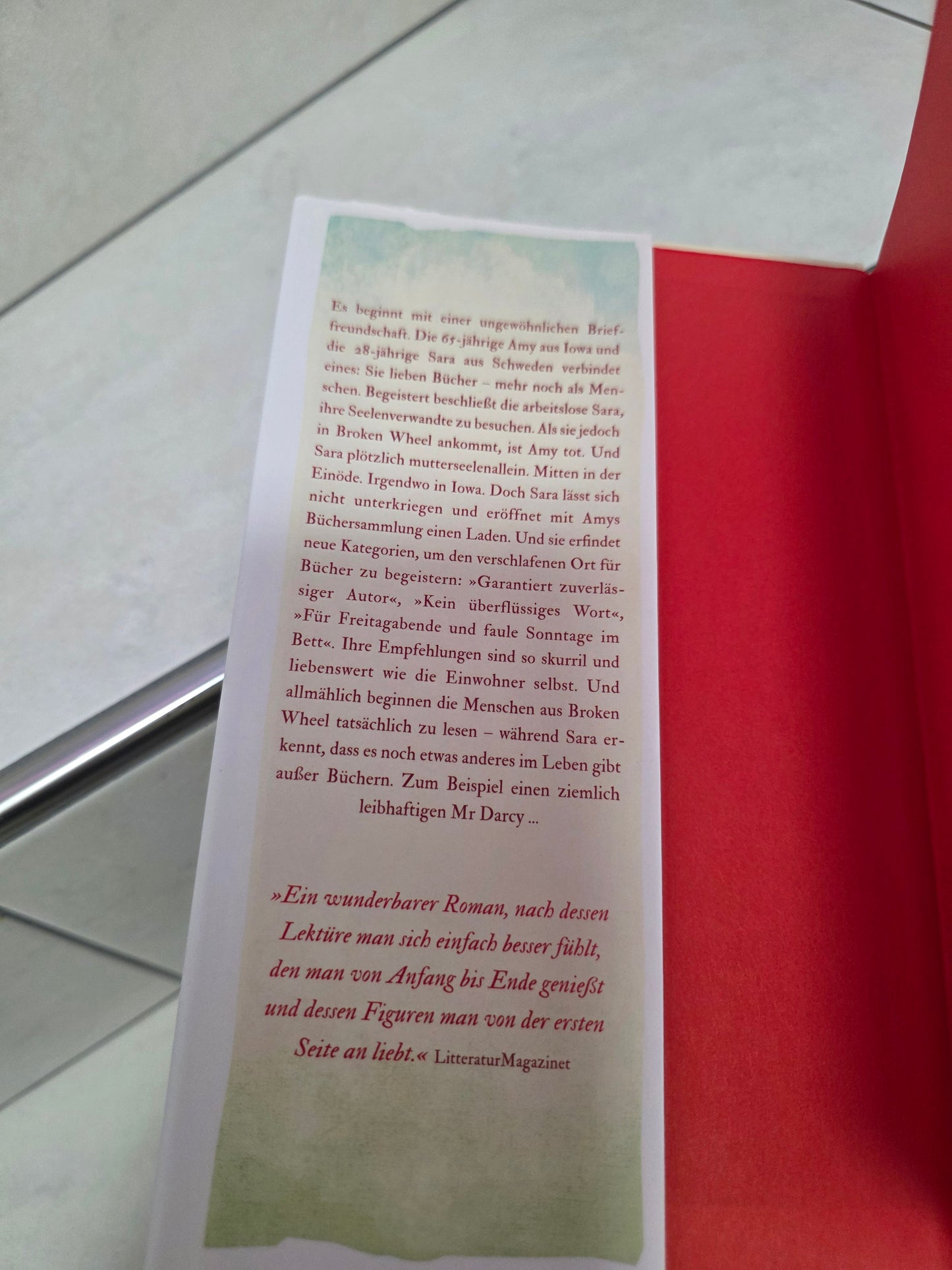 Ein Buchladen zum Verlieben von Katarina Bivald