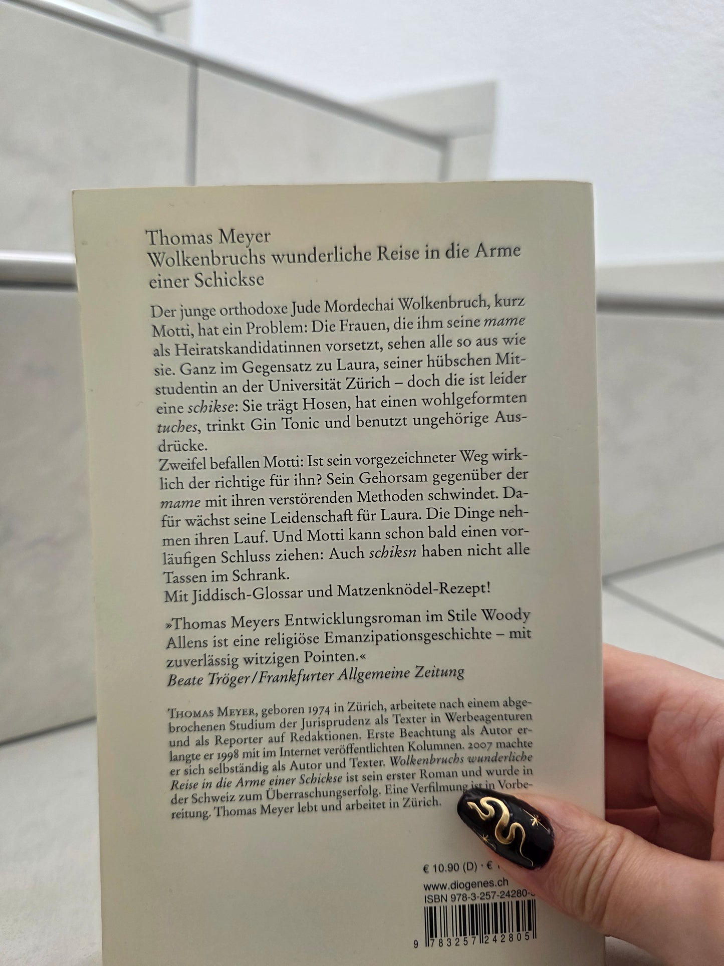 Wolkenbruchs wunderliche Reise in die Arme einer Schickse von Thomas Meyer