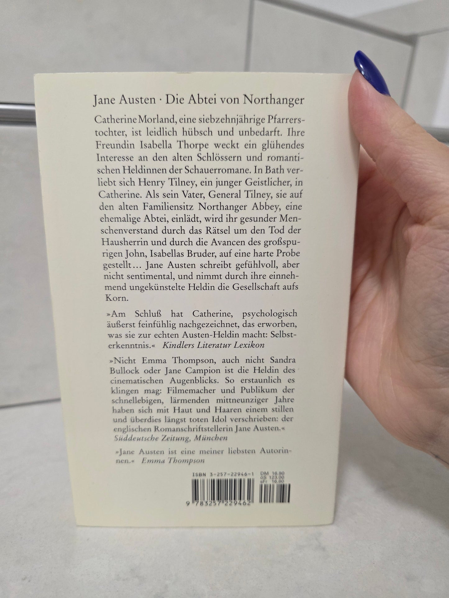 Die Abtei von Northanger Abbey von Jane Austen