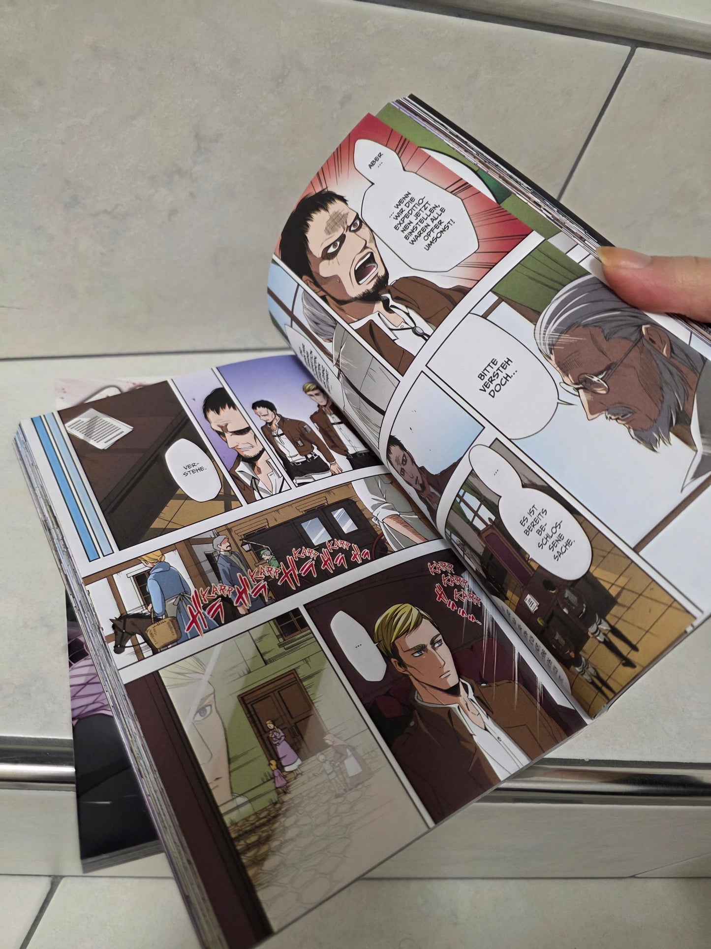 Attack on Titan (Full Color Edition) von Hajime Isayama, Gun Snark
