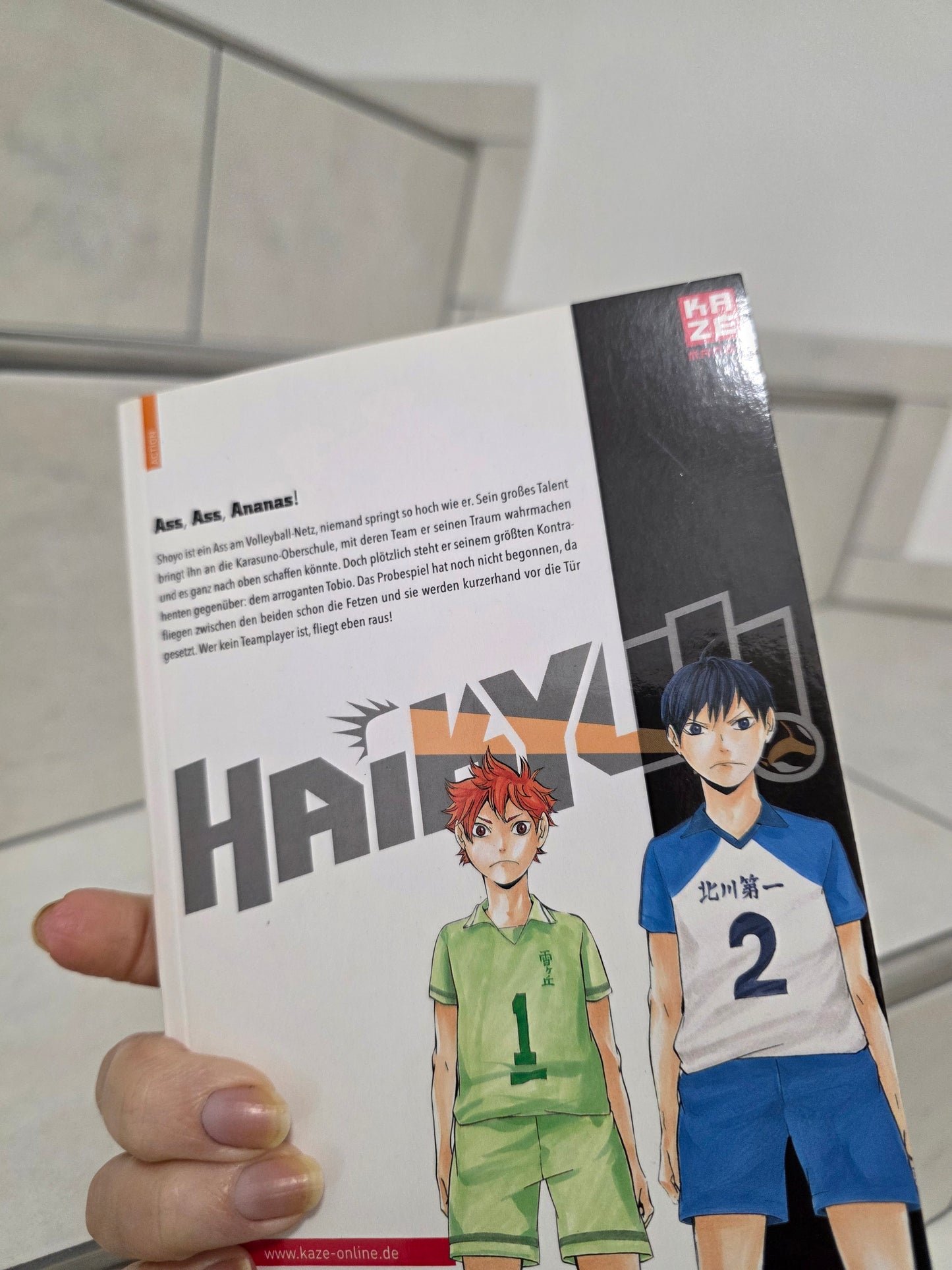 Haikyu!! 01 von Haruichi Furudate