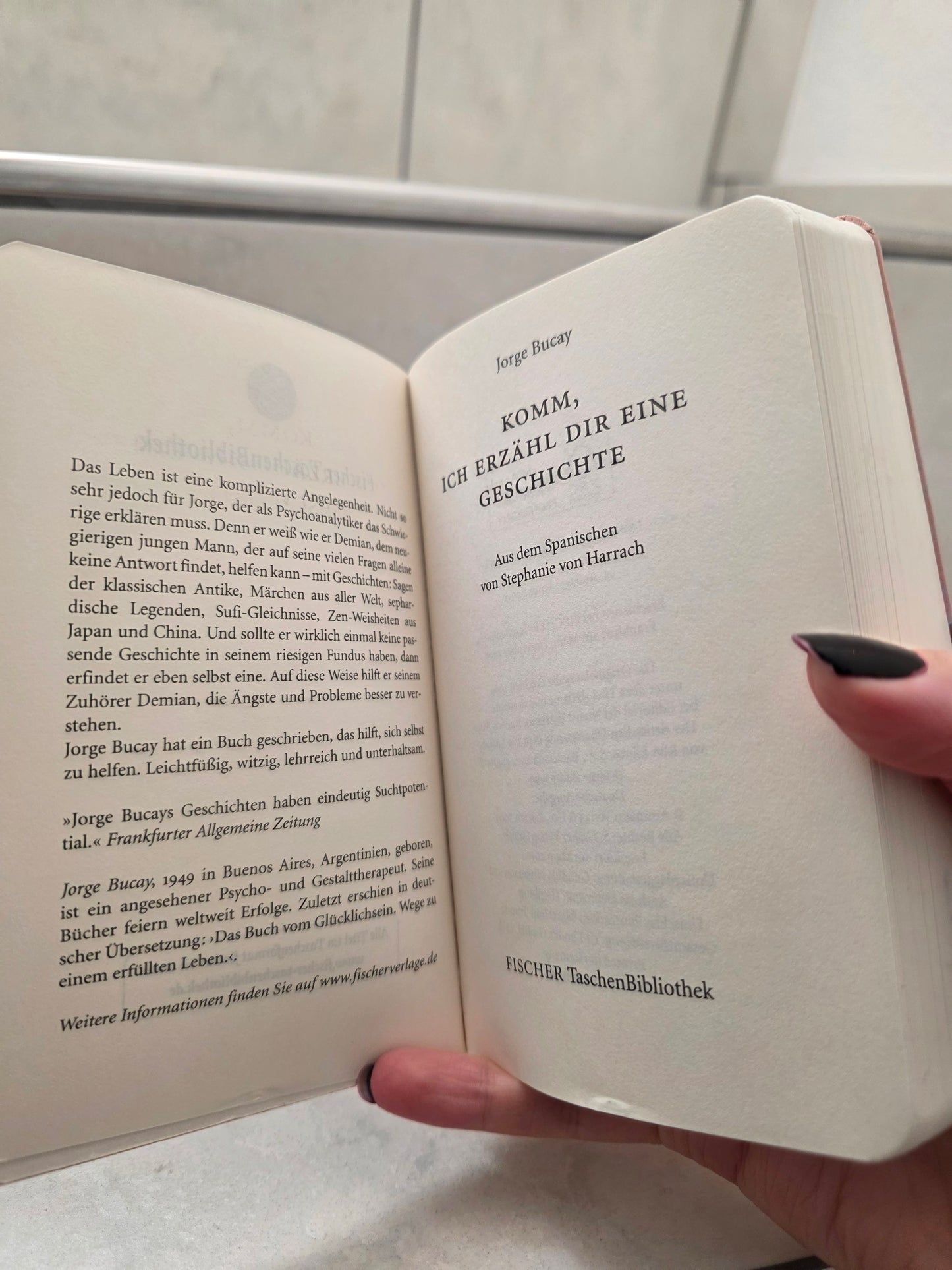 Komm, ich erzähle dir eine Geschichte von Jorge Bucay