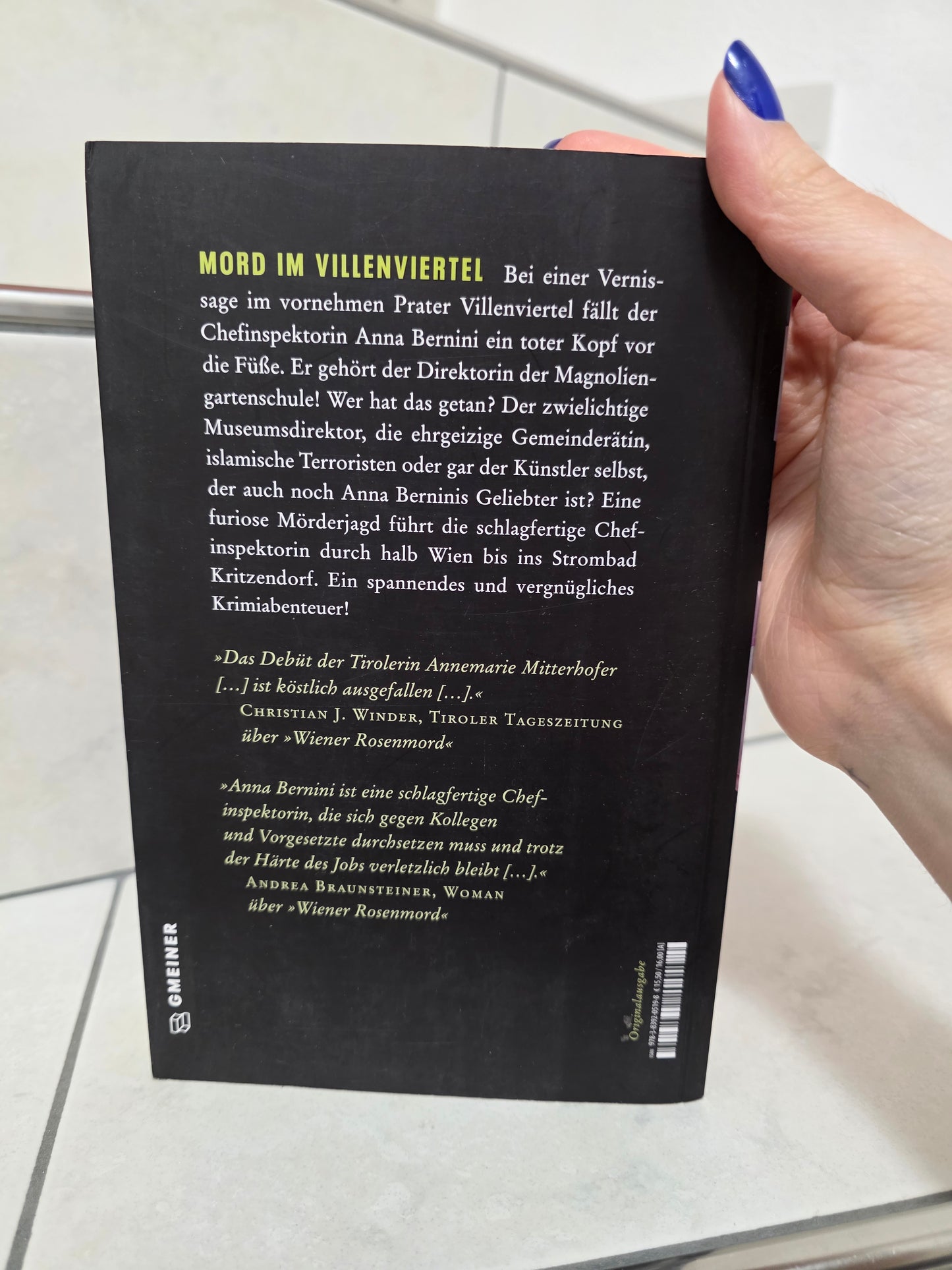 Wiener Magnolienmord von Annemarie Mitterhofer