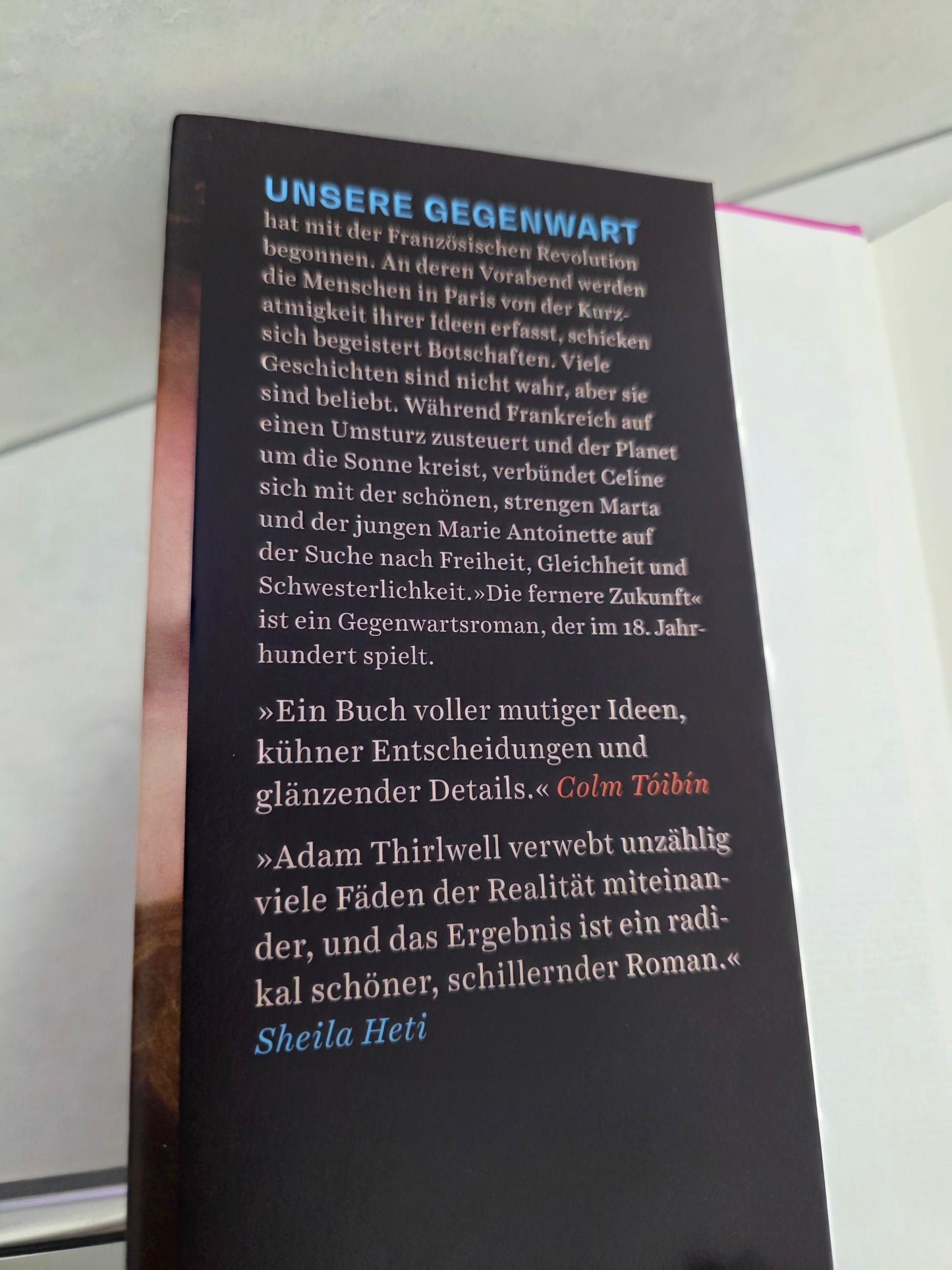 Die fernere Zukunft von Adam Thirlwell