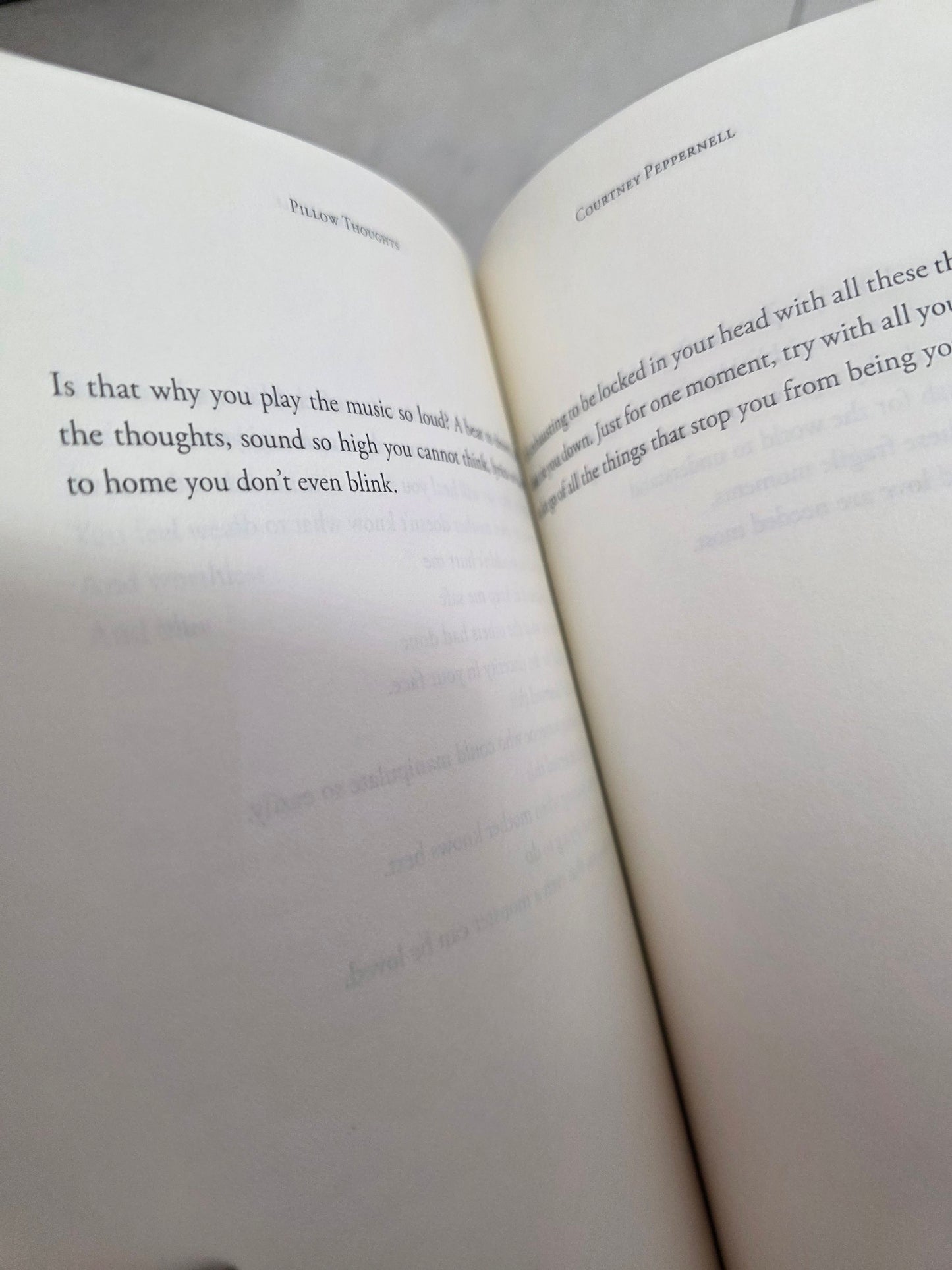 Pillow Thoughts 1-4 by Courtney Peppernell