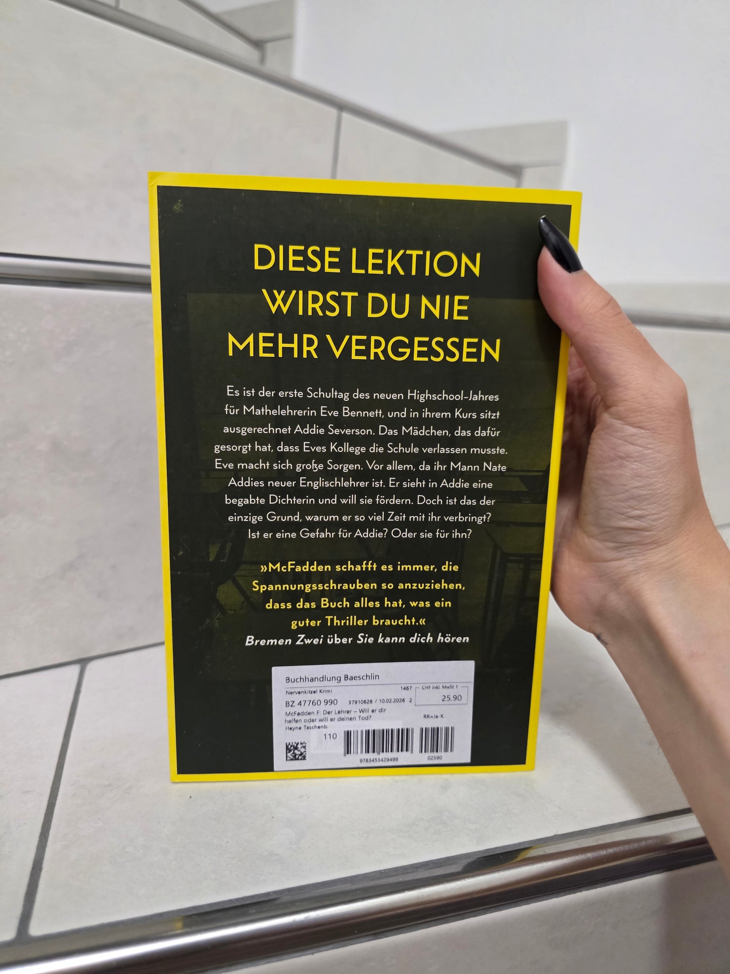 Der Lehrer von Freida McFadden