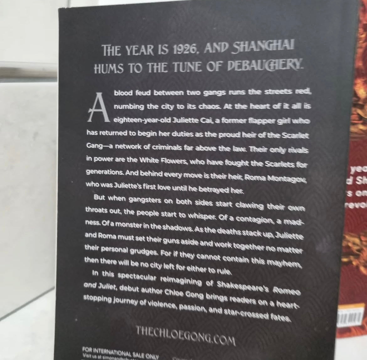 These Violent Delights & Our Violent Ends by Chloe Gong