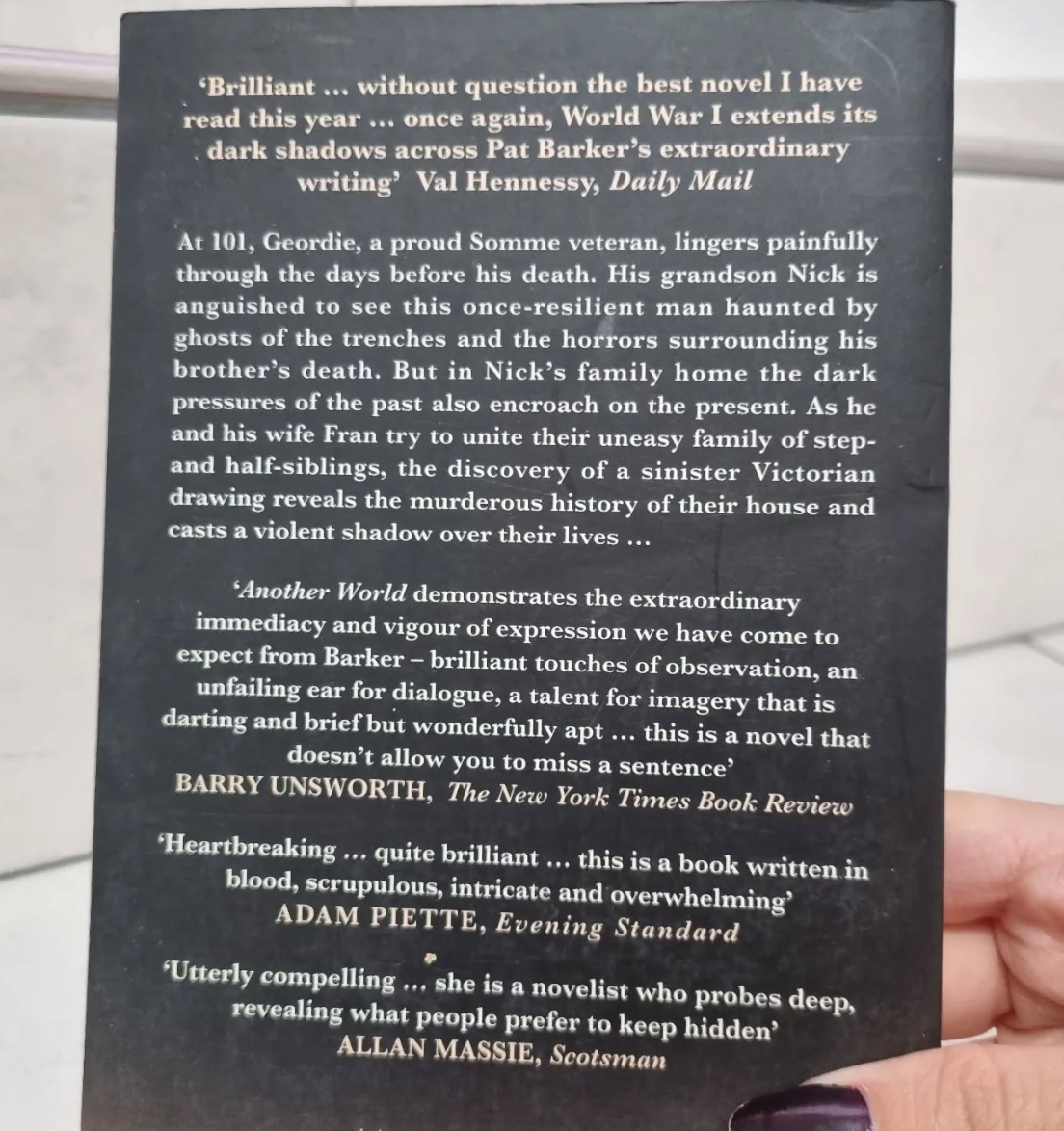 Another World by Pat Barker