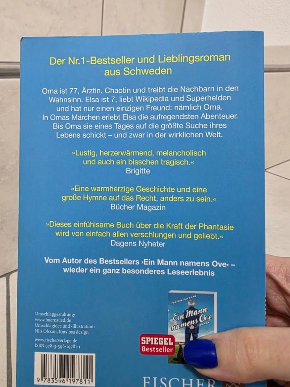 Oma lässt grüssen und sagt, es tut ihr leid von Frederik Backman