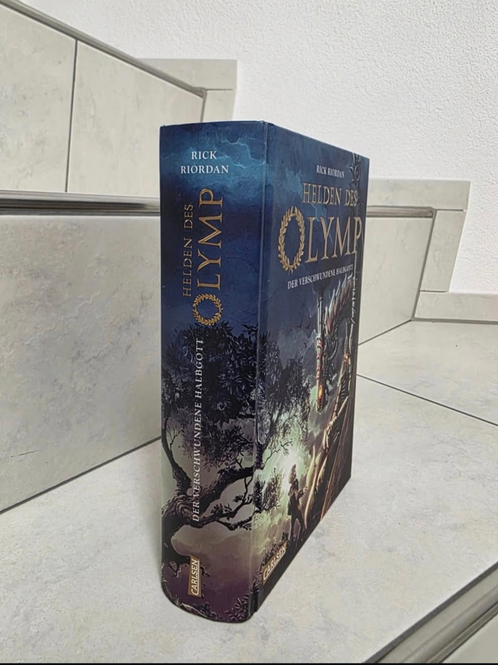 Helden des Olymp der verschwundene Halbgott Rick Riordan