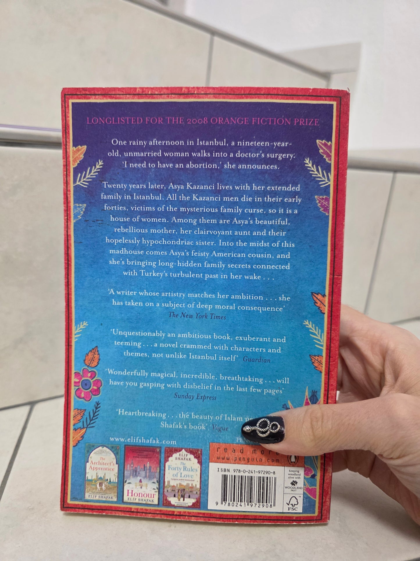 The Bastards of Istanbul by Elif Shafak