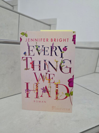 Everything We Had von Jennifer Bright