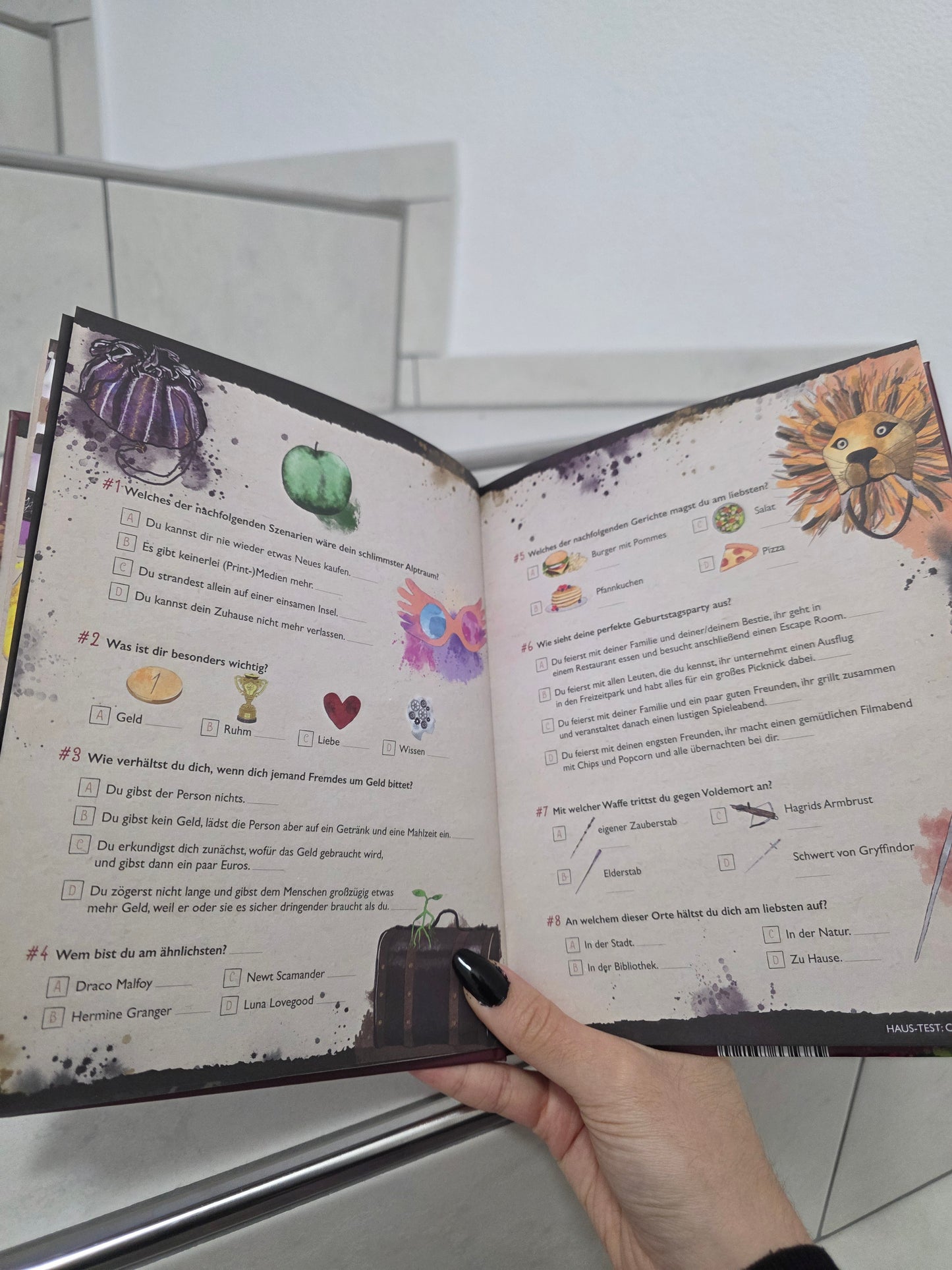 Der grosse magische Haus-Test - Das inoffizielle Harry Potter Testbuch