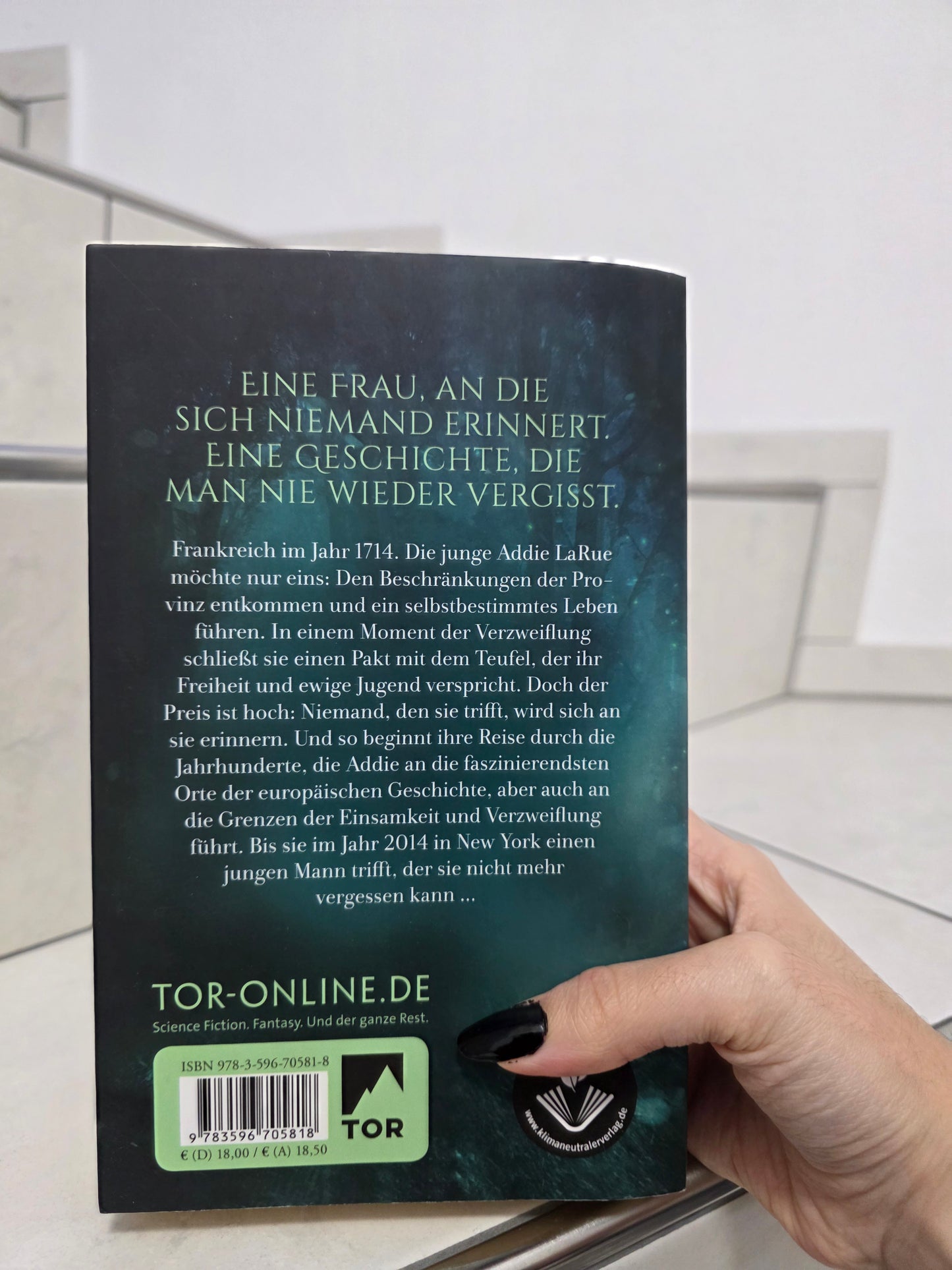 Das unsichtbare Leben der Addie LaRue von V.E. Schwab
