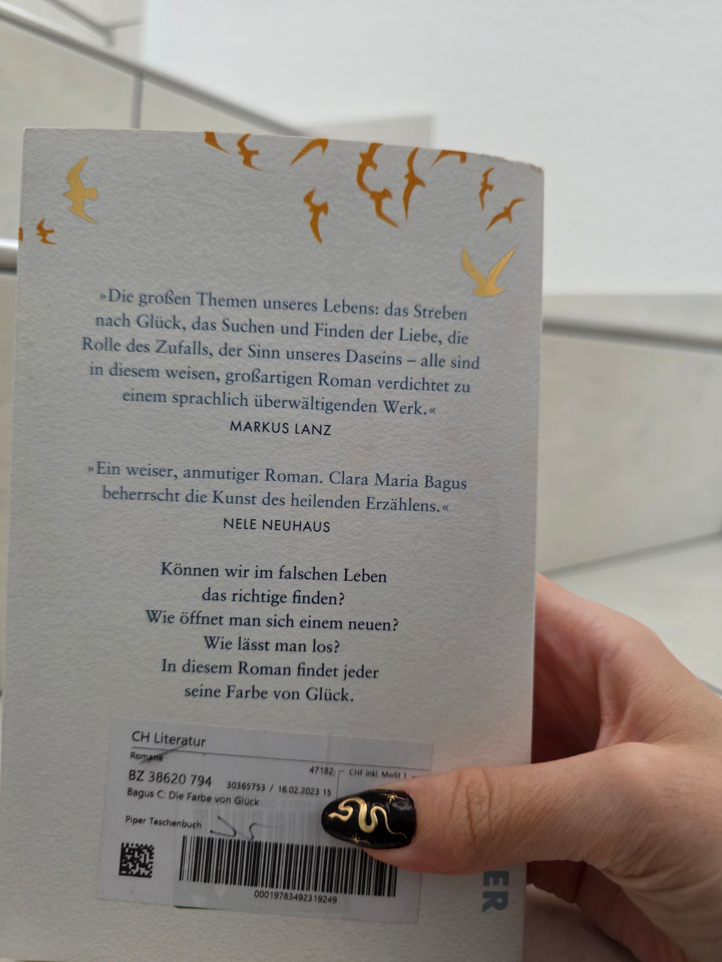 Die Farbe von Glück: Ein Roman über das Ankommen von Clara Maria Bagus