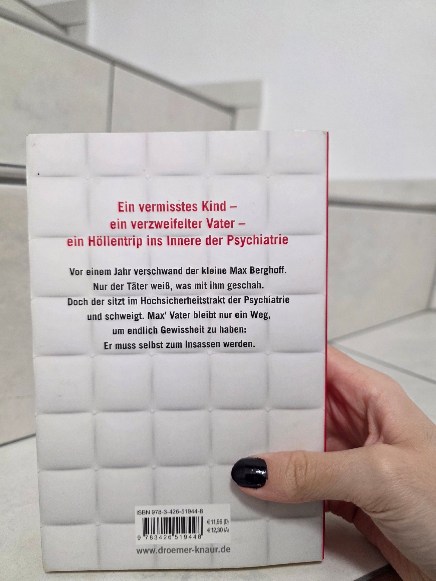 Der Insasse von Sebastian Fitzek