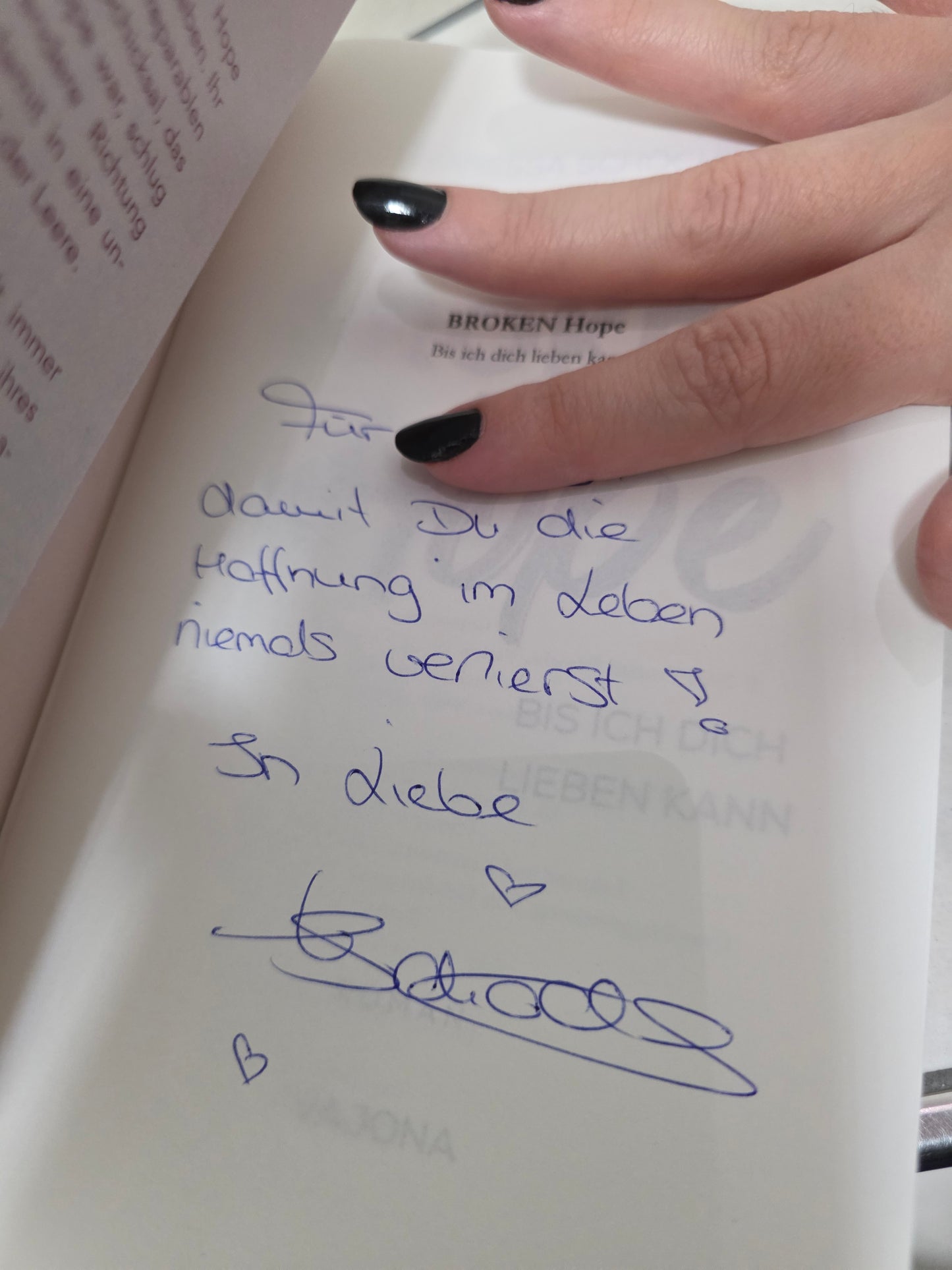 Broken Hope: Bis ich dich lieben kann von Vanessa Schöche