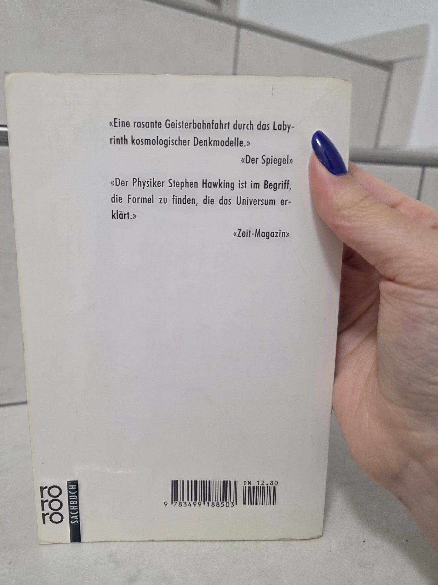 Eine kurze Geschichte der Zeit von Stephen W. Hawking