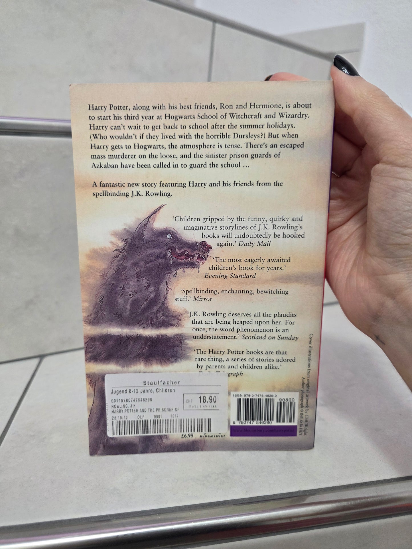 Harry Potter and the Prisoner of Akzaban by J.K. Rowling