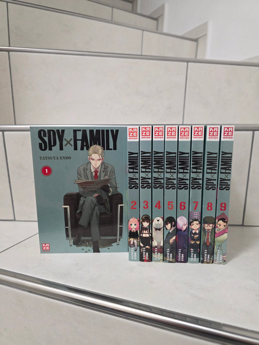 Spy X Family 1-9 von Tatsuya Endo