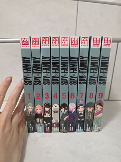 Spy X Family 1-9 von Tatsuya Endo