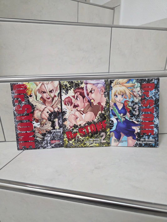 Dr. Stone 1-3 von BOICHI, Riichiro Inagaki