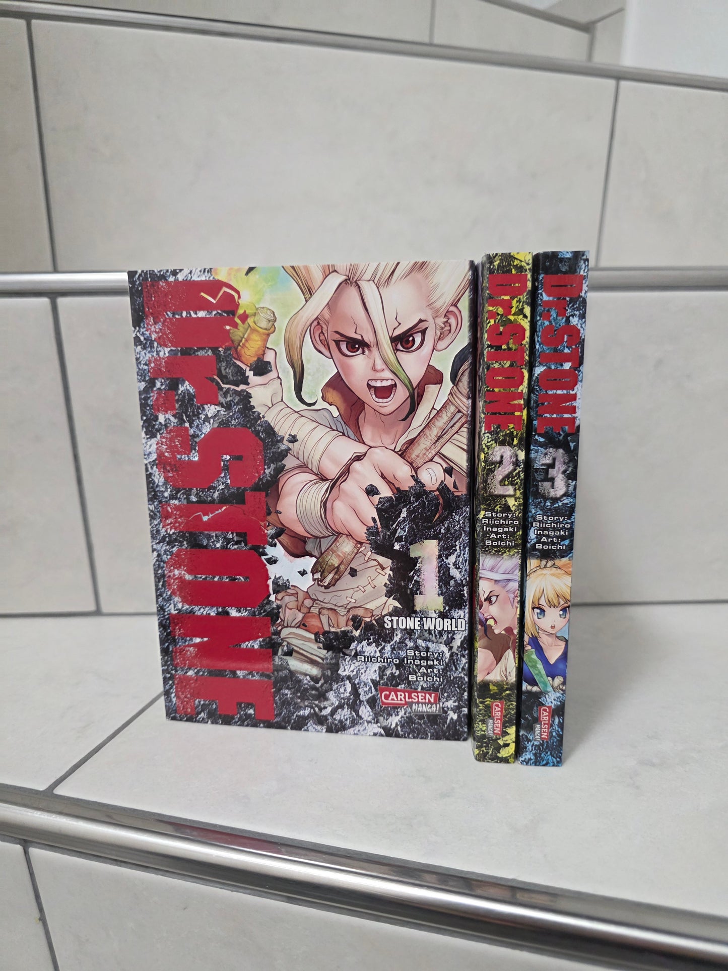 Dr. Stone 1-3 von BOICHI, Riichiro Inagaki
