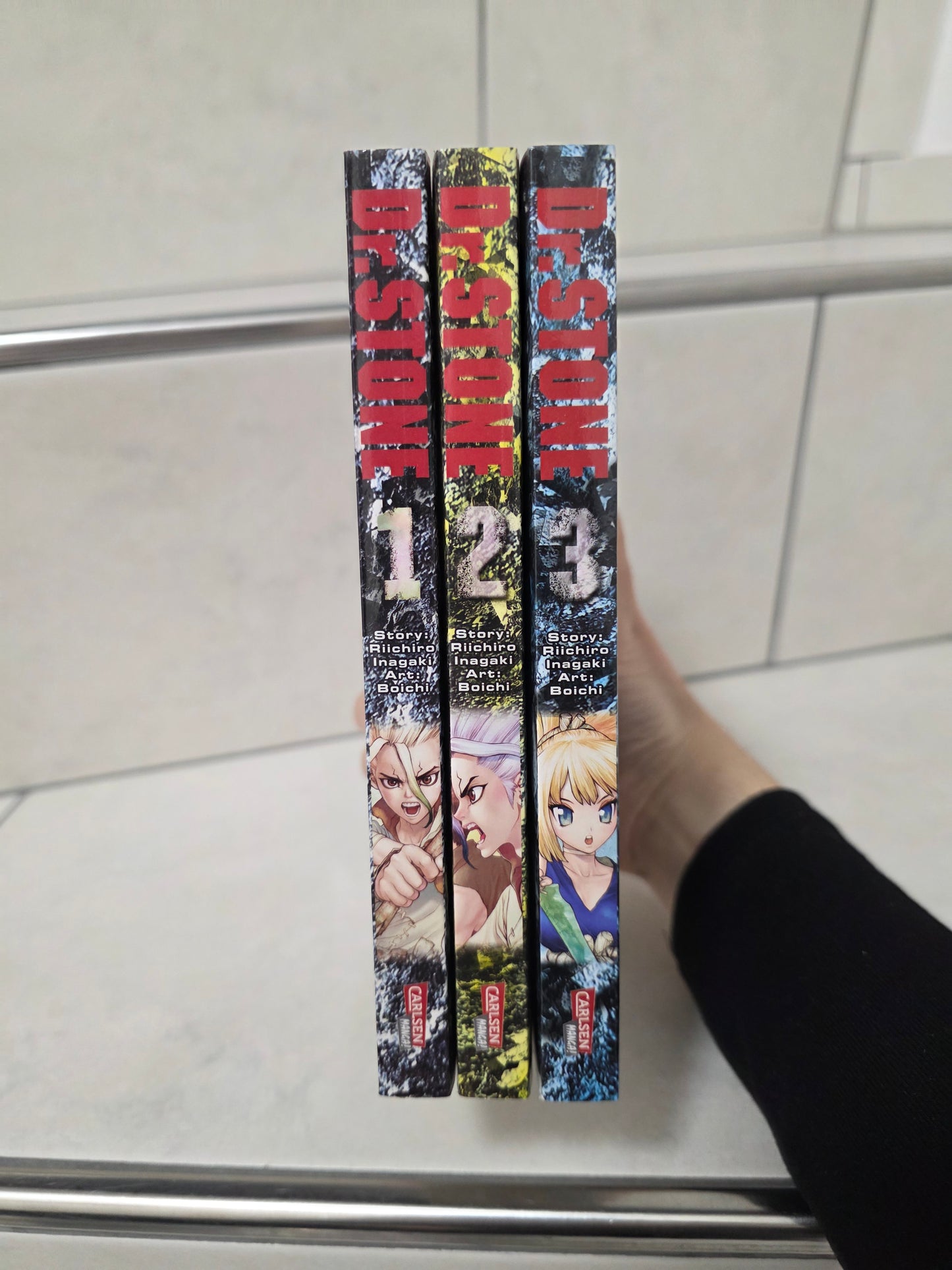 Dr. Stone 1-3 von BOICHI, Riichiro Inagaki