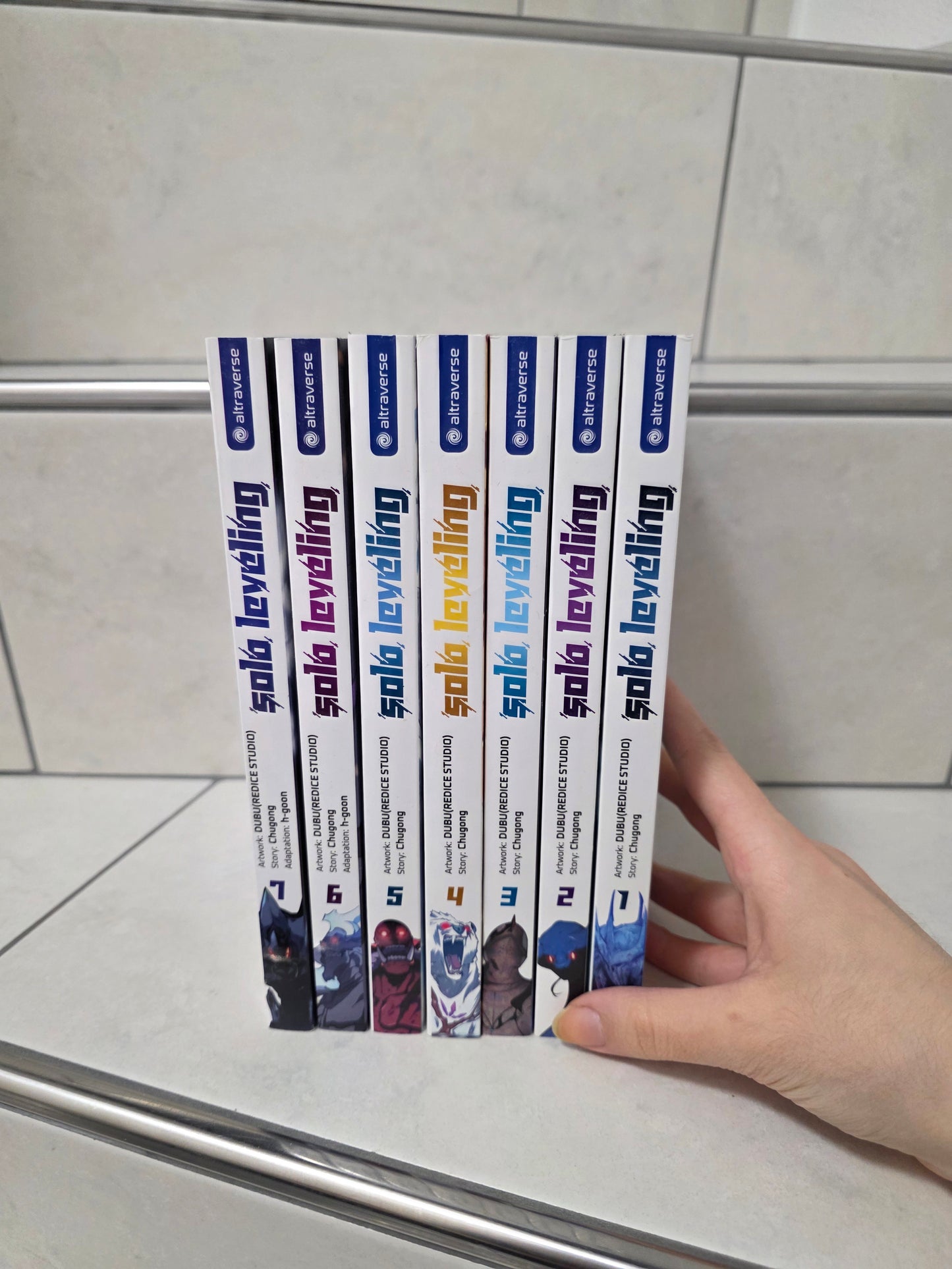 solo leveling 1-7 von Chugong, DUBU, h-goon