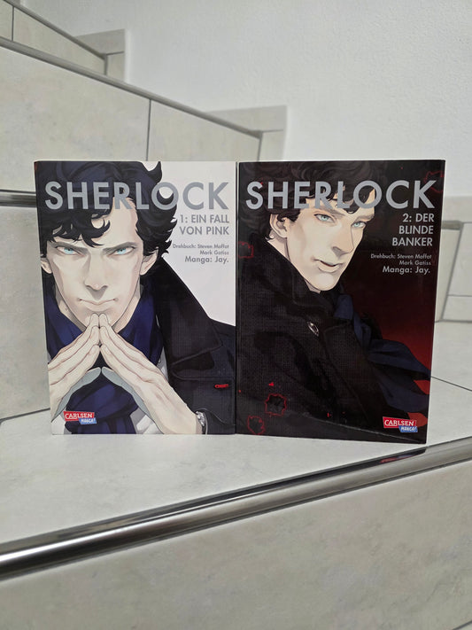 Sherlock 1&2 von Jay., Mark Gatiss, Steven Moffat