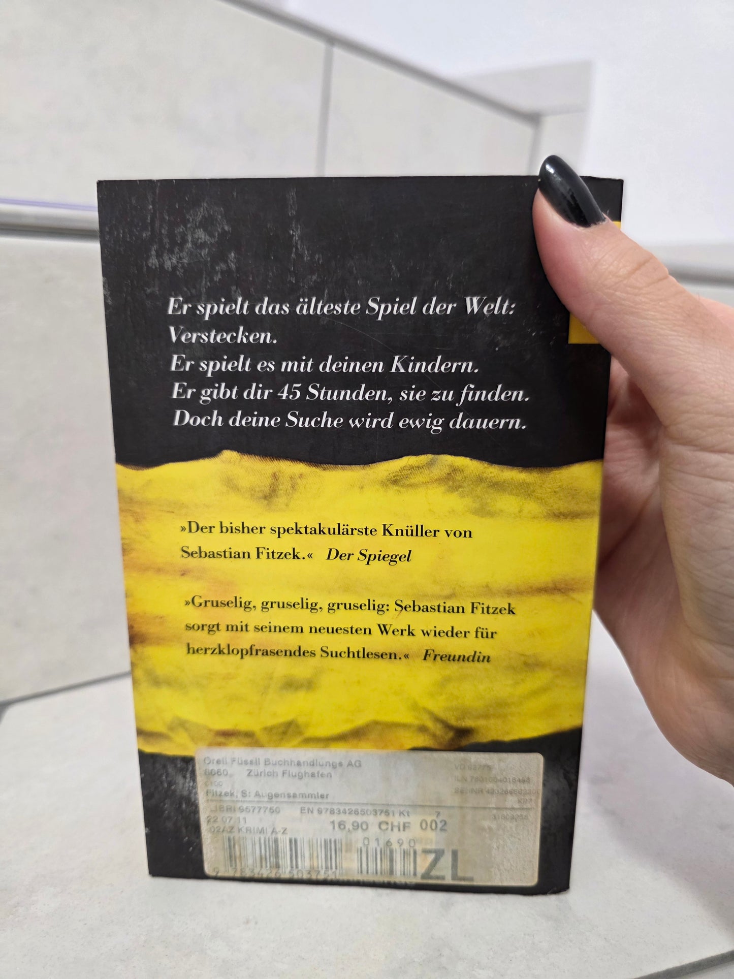 Der Augensammler von Sebastian Fitzek