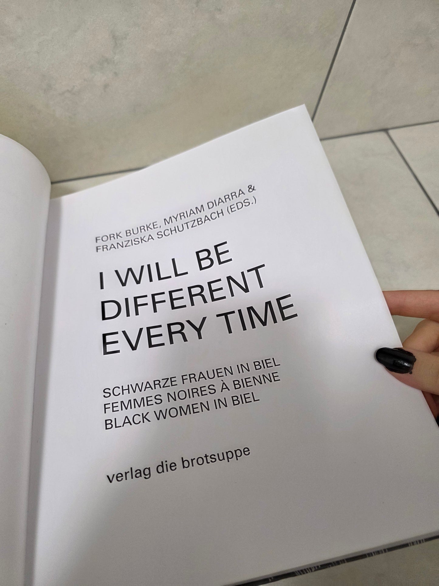 I will be different every time: Schwarze Frauen in Biel