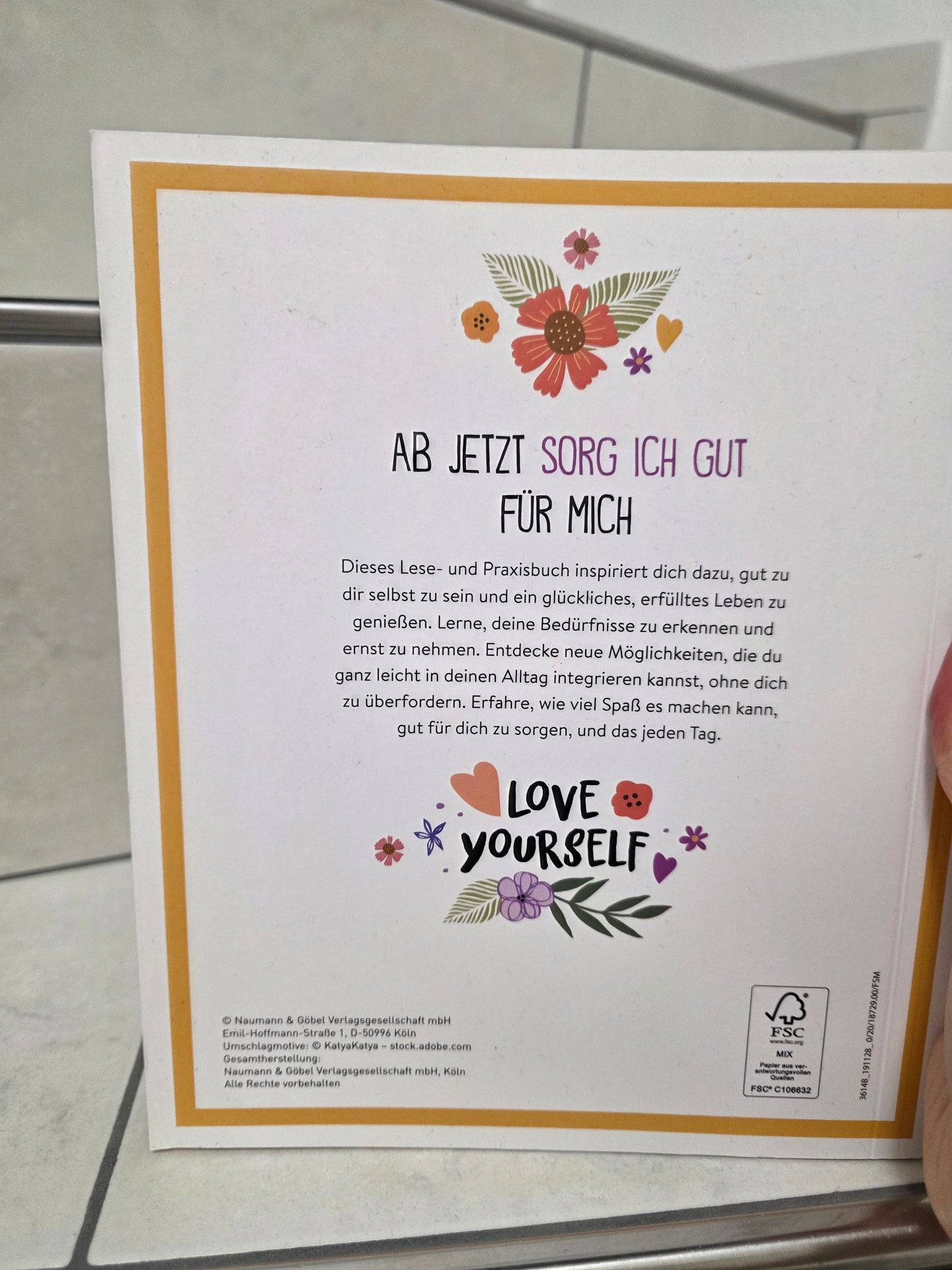 Ich pass auf mich auf von Sina Weneit