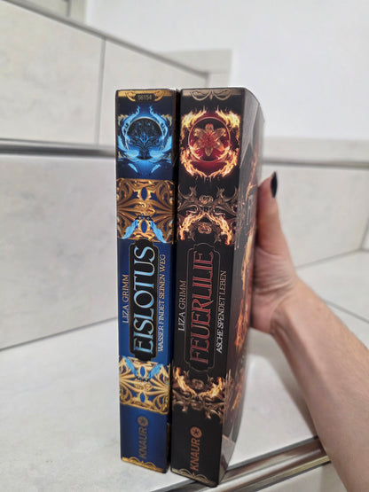 Eislotus & Feuerlilie von Liz Grimm