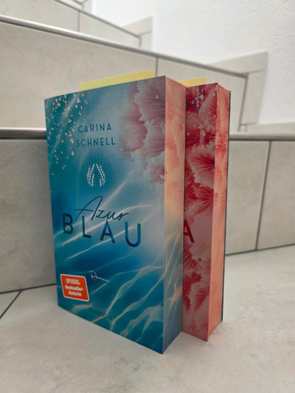 Azurblau & Korallenrosa von Carina Schnell