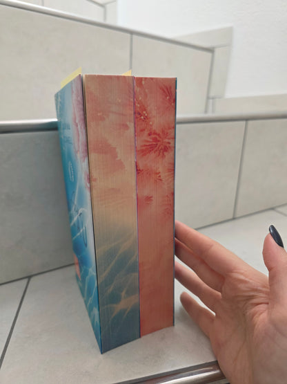 Azurblau & Korallenrosa von Carina Schnell