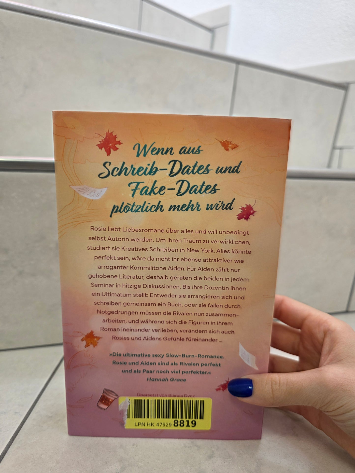 Not in My Book von Katie Holt