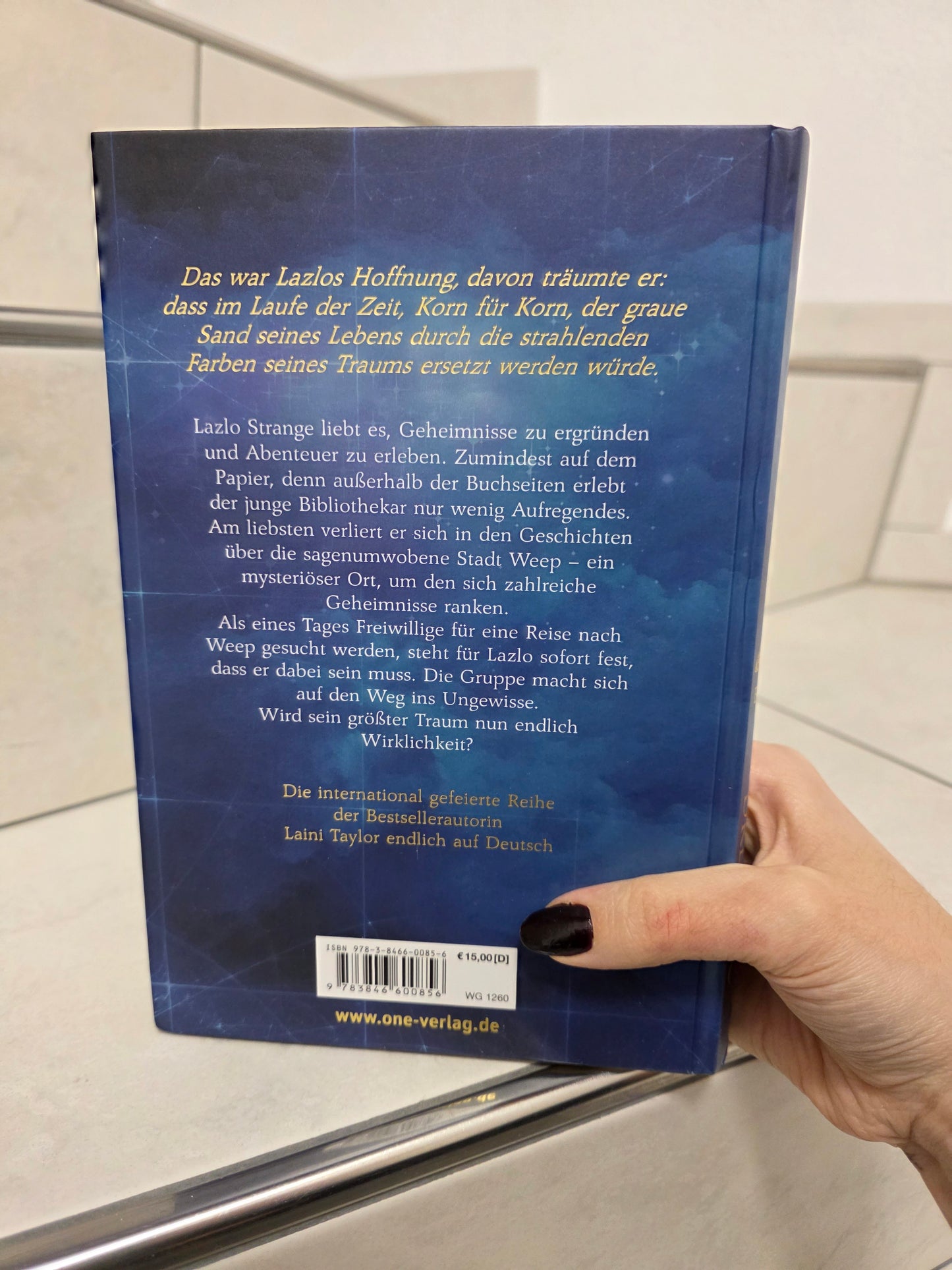 Strange the Dreamer von Laini Taylor