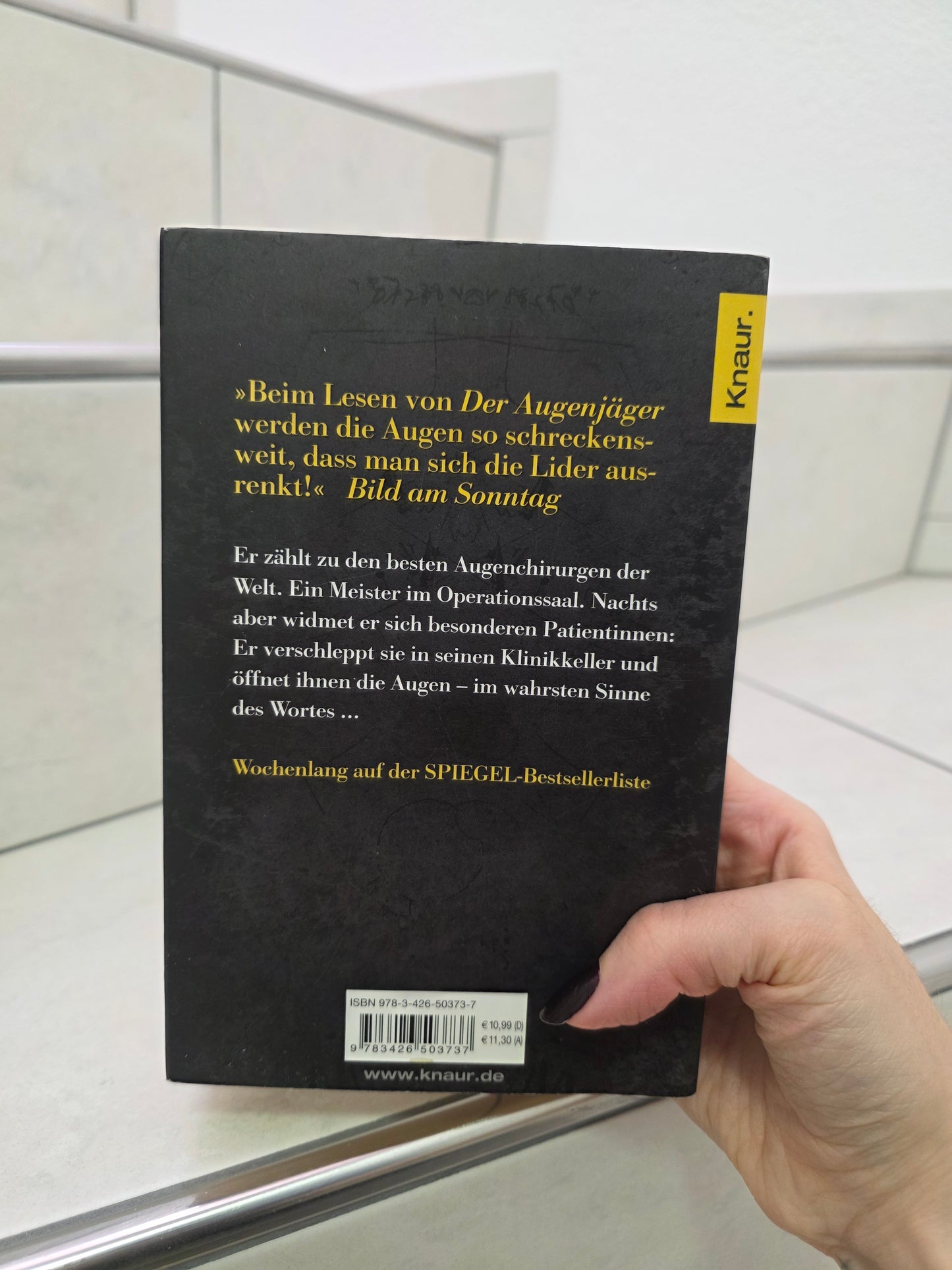 Der Augenjäger von Sebastian Fitzek