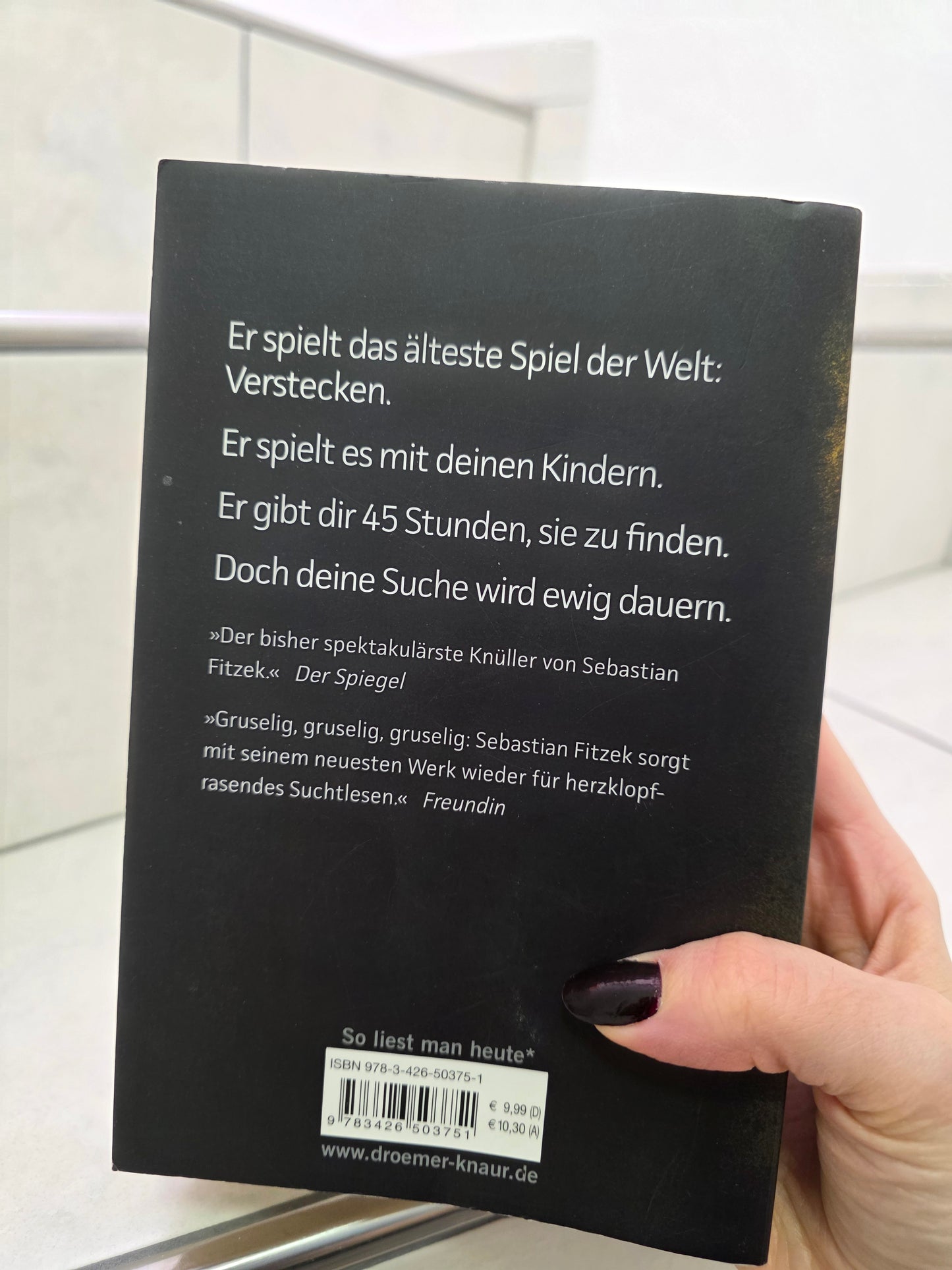 Der Augensammler von Sebastian Fitzek