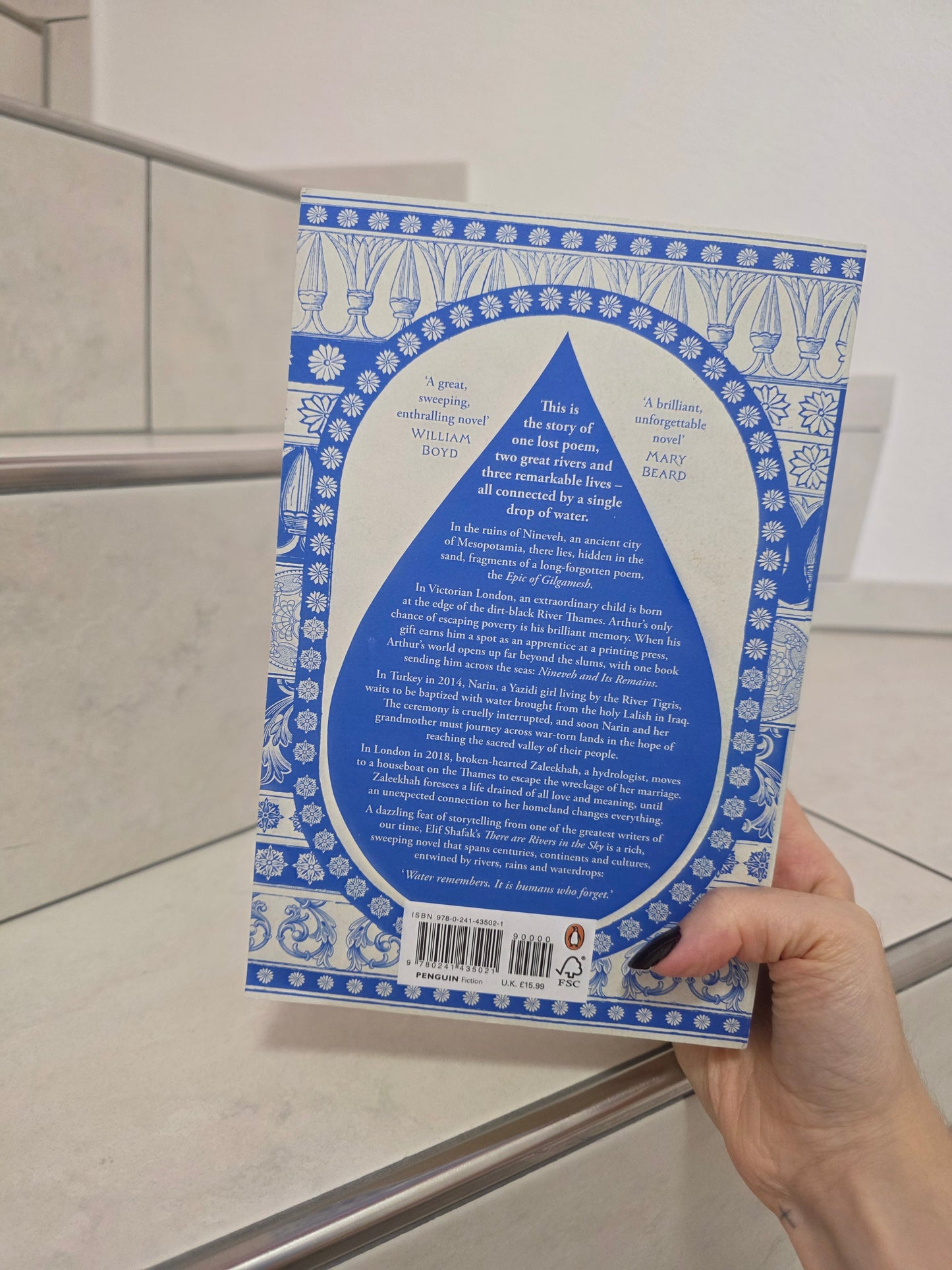 There are rivers in the sky by Elif Shafak