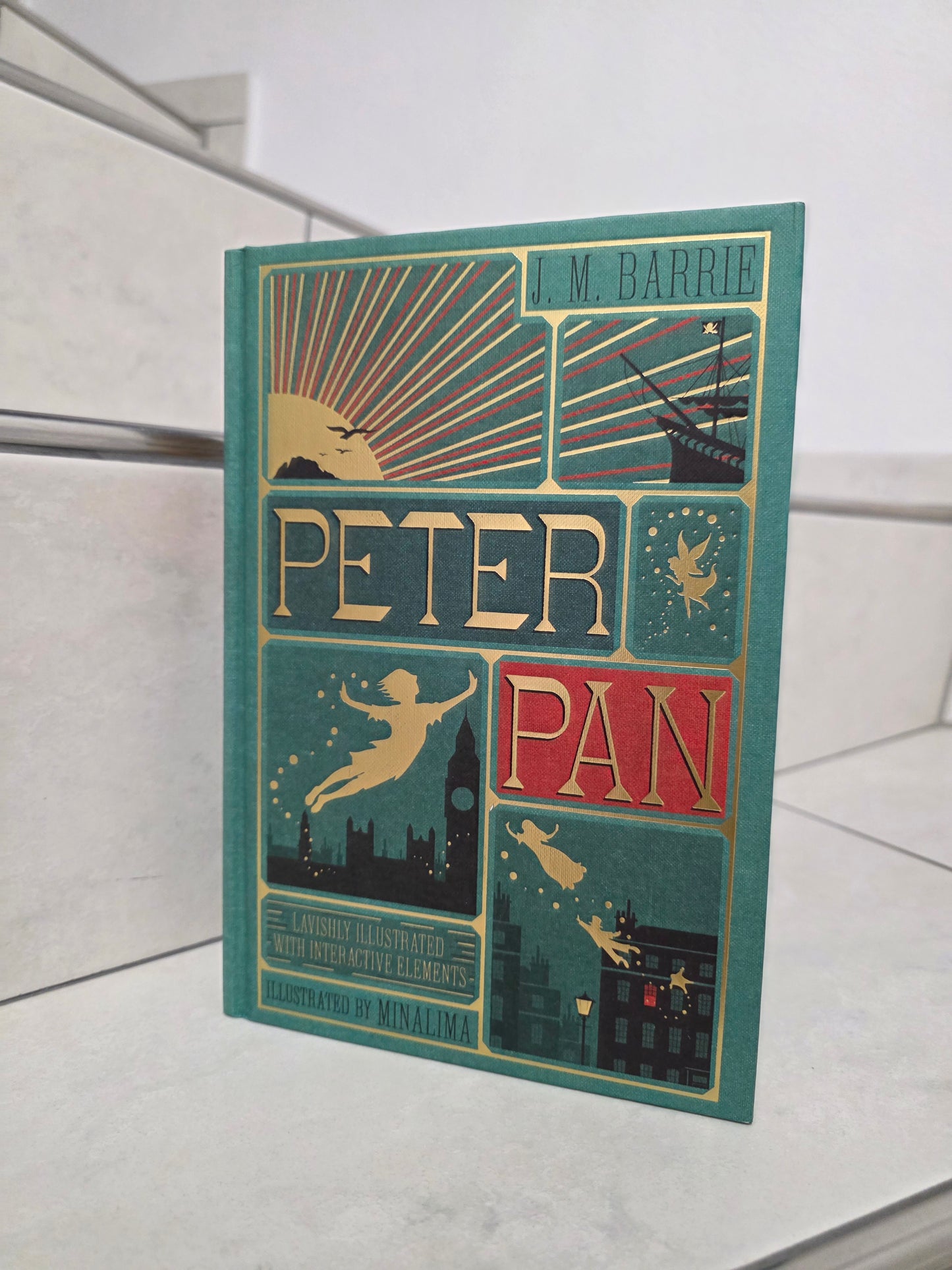 Peter Pan by J.M. Barrie (Minalima edition)