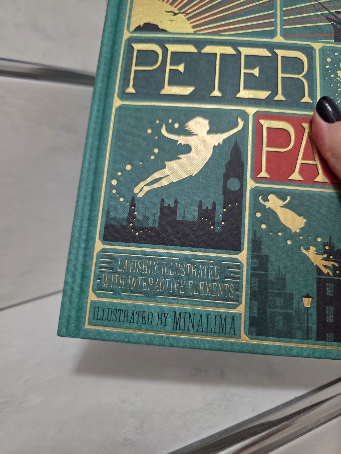 Peter Pan by J.M. Barrie (Minalima edition)