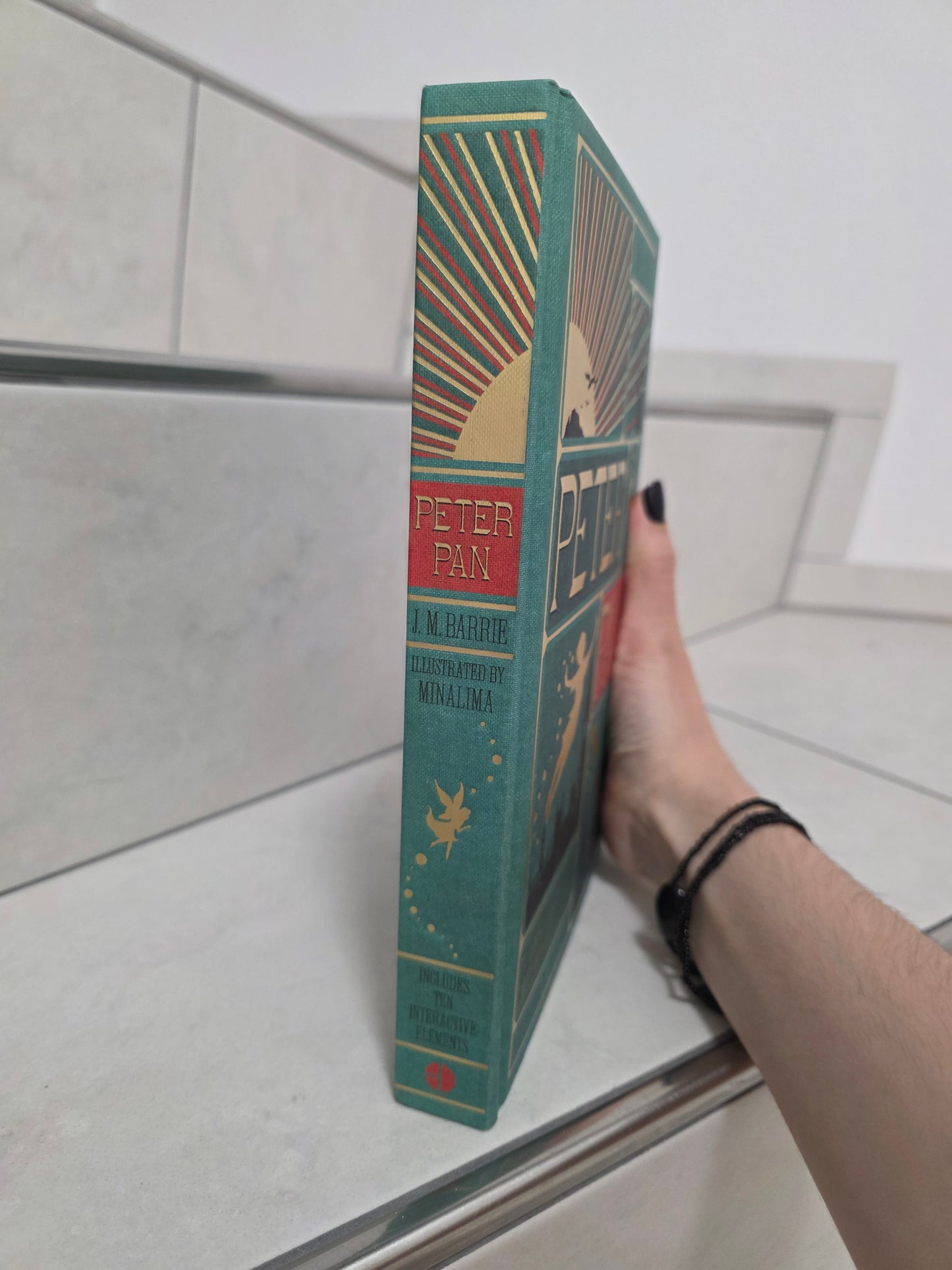 Peter Pan by J.M. Barrie (Minalima edition)