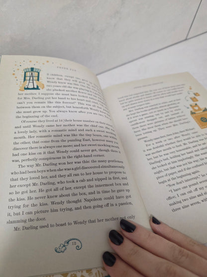 Peter Pan by J.M. Barrie (Minalima edition)