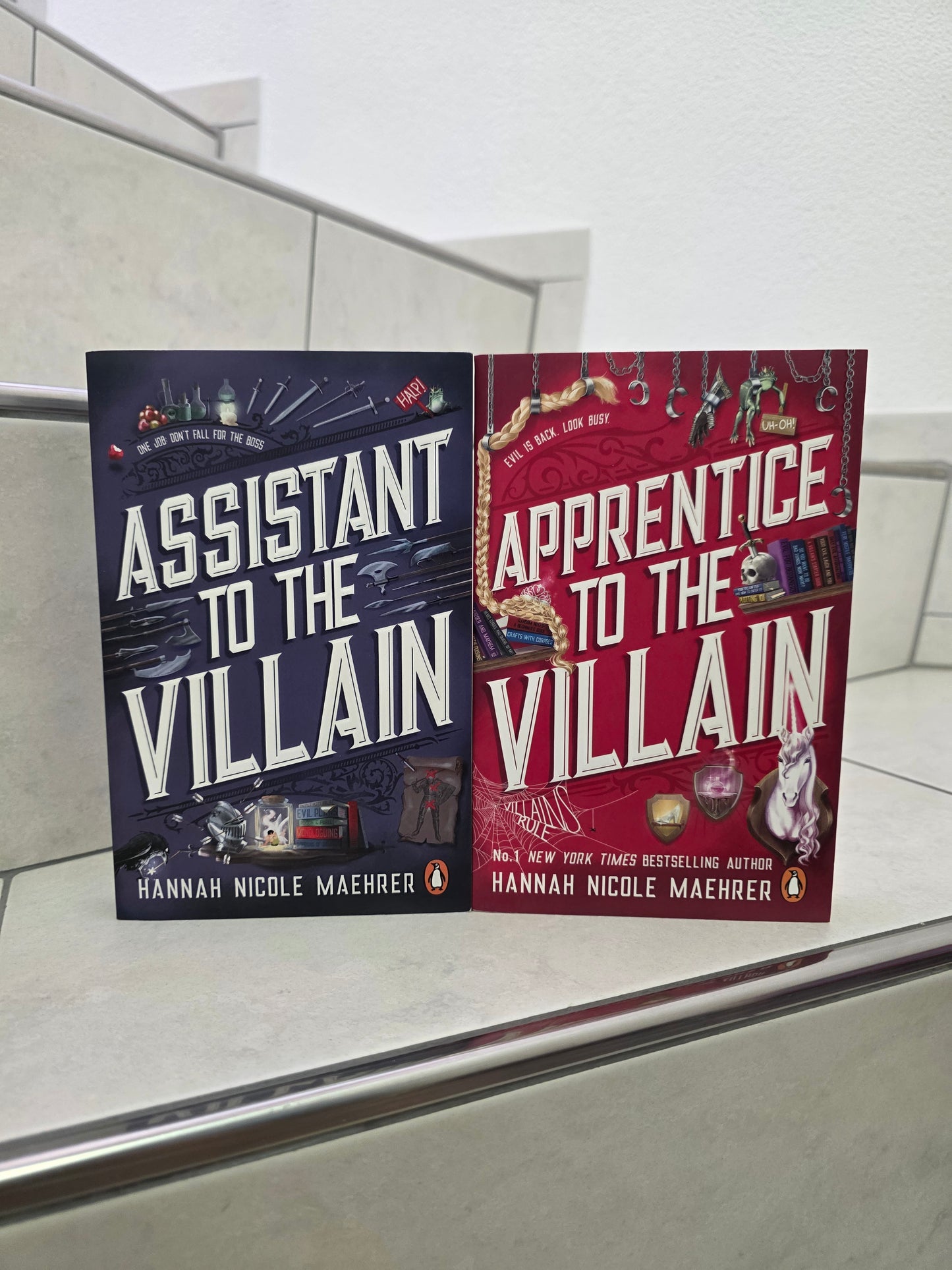 Assistant to the Villain 1&2 by Hannah Nicole Maehrer