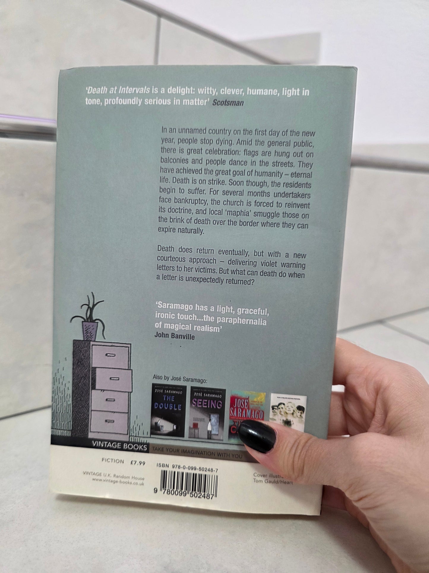 Deat at Intervals by José Saramago