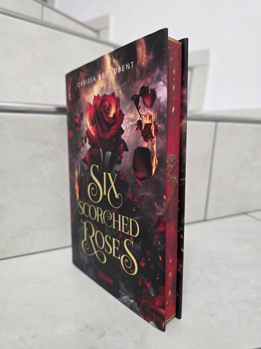 Six Scorched Roses von Carrisa Broadbent