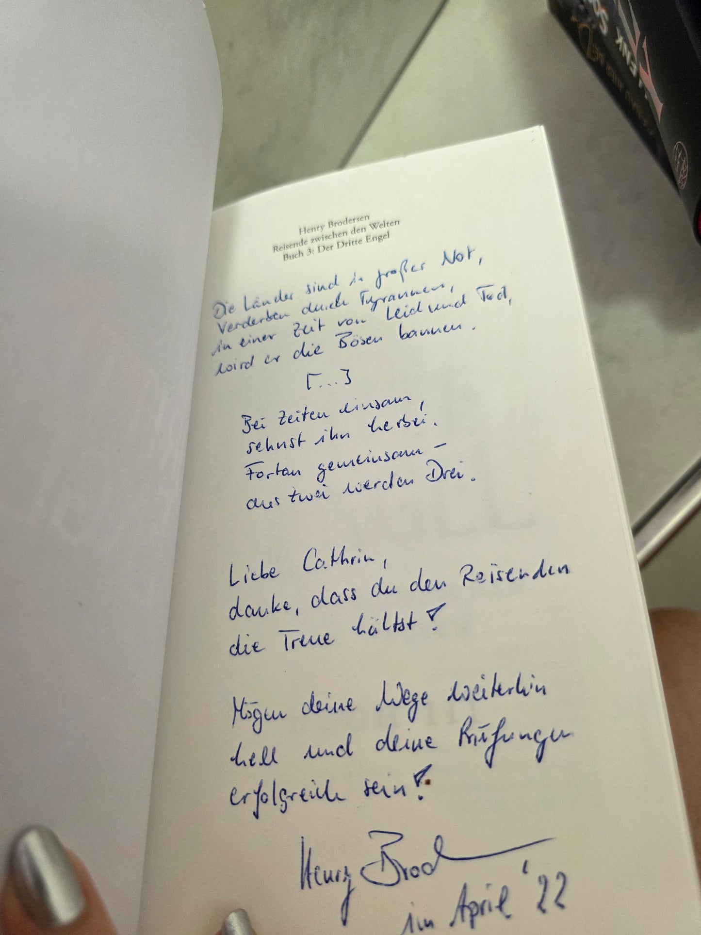 Reisende zwischen den Welten 1-3 von Henry Brodersen